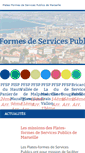 Mobile Screenshot of plateformedeservicespublics-marseille.org